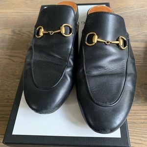 Gucci Princetown mules black 38.5